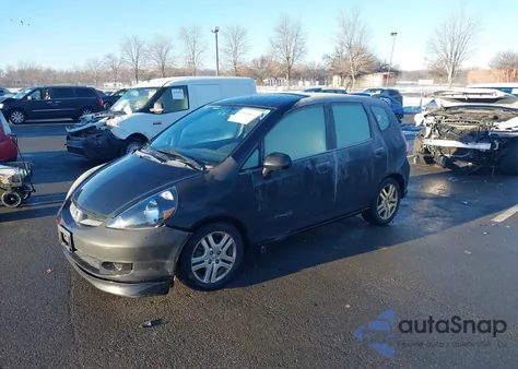 2007 Honda Fit Sport from USA, damaged, VIN JHMGD38627S066608